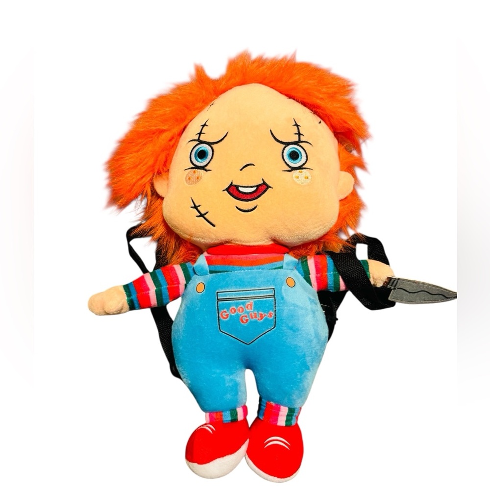 Bioworld Chucky Plush Backpack Spencer’s NWT Childs Play 18”